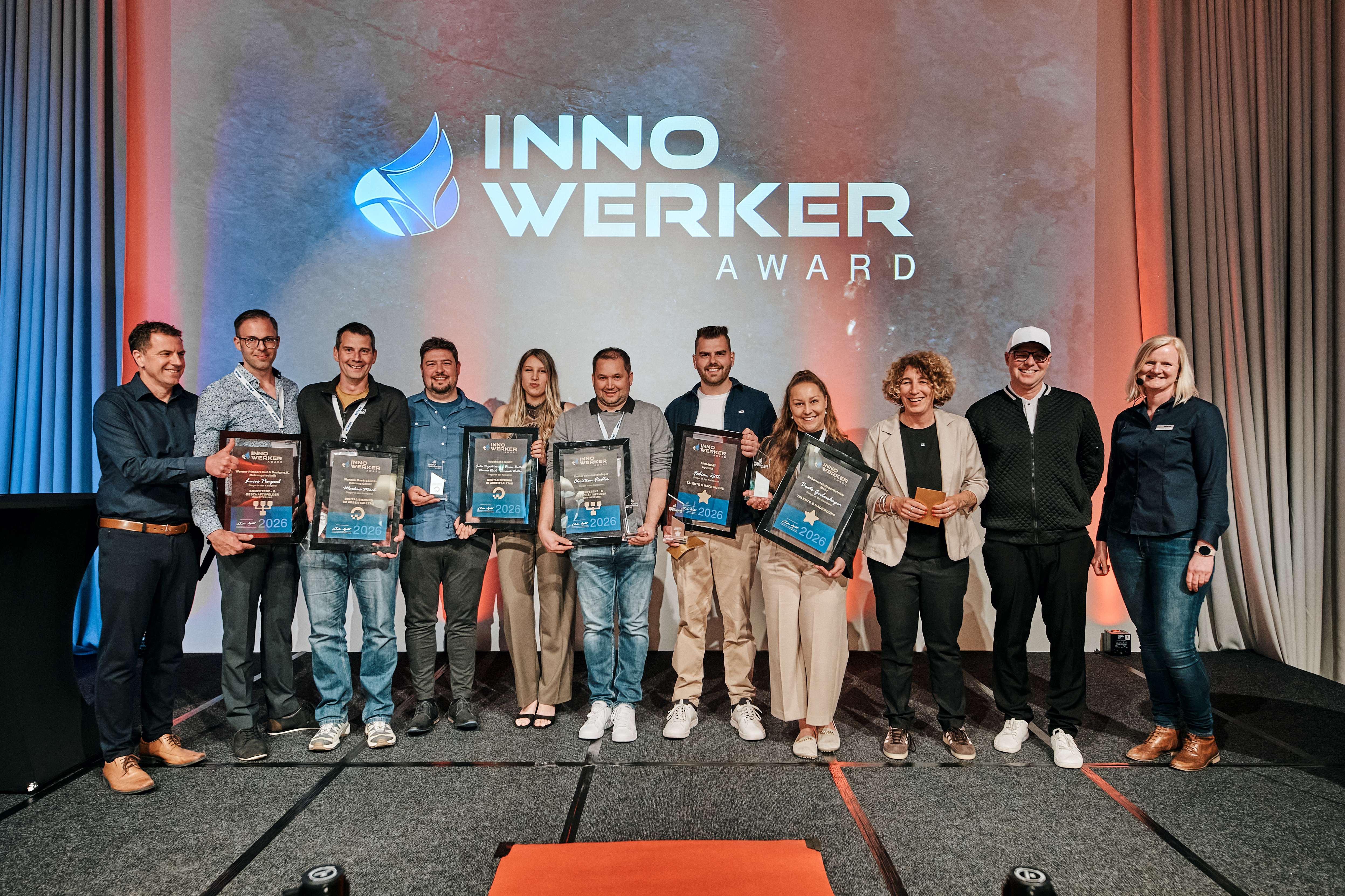 Group photo of all the winners